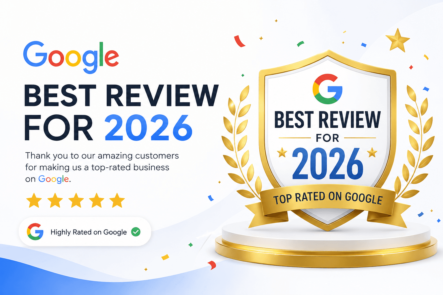 Google Best Review Award 2026