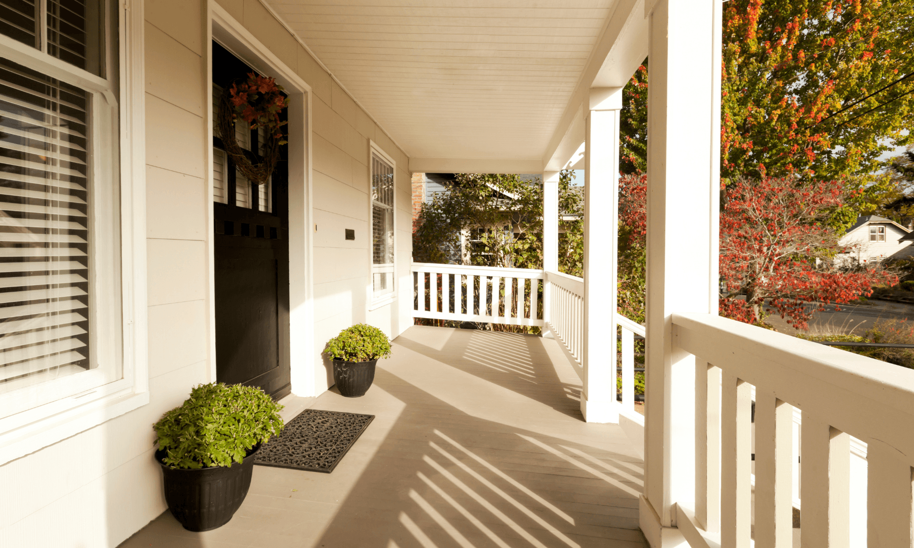 Deck addition built by Pro-Tech Contracting in Vermont