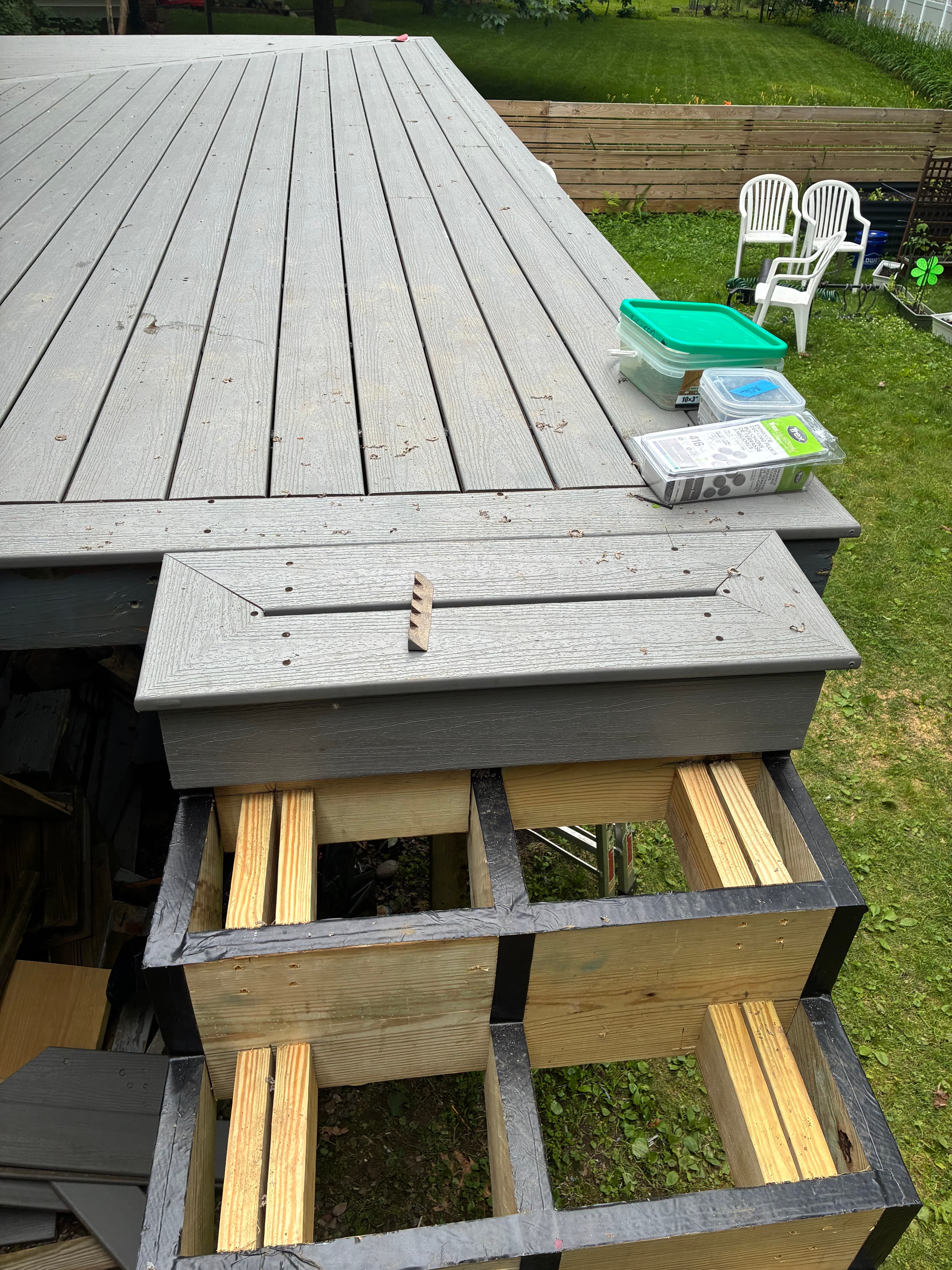 Finished deck