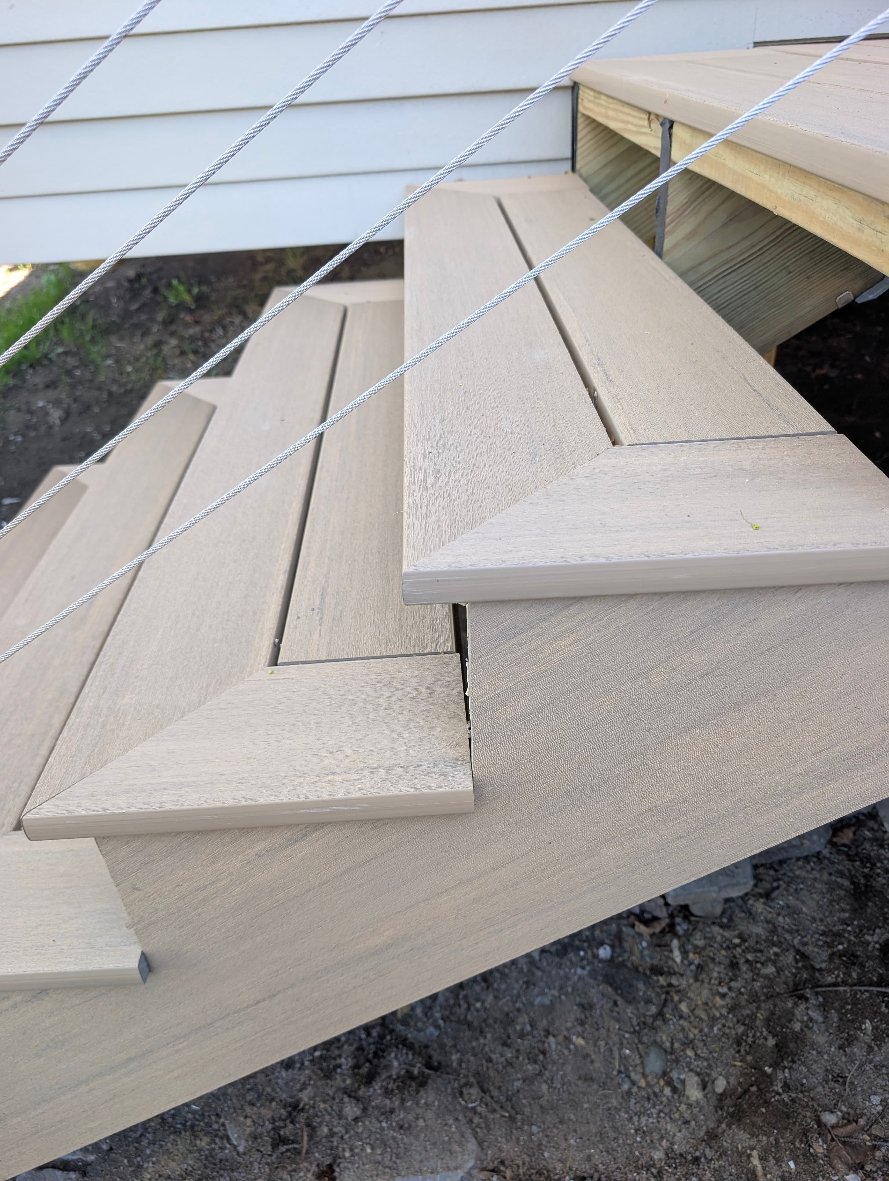 Deck stairs